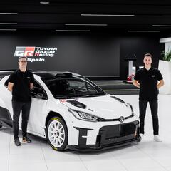 Alejandro Cachón será el piloto oficial de Toyota en España