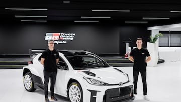 Alejandro Cachón será el piloto oficial de Toyota en España