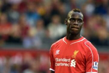 1. Mario Balotelli no ha podido brillar en Liverpool y se ha visto envuelto en polémicas. Ahora entrena apartado del plantel.