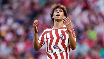 MADRID, SPAIN - AUGUST 21: Joao Felix of Atletico Madrid during the La Liga Santander match between Atletico Madrid v Villarreal at the Civitas Metropolitano stadium on August 21, 2022 in Madrid Spain (Photo by David S. Bustamante/Soccrates/Getty Images)
PUBLICADA 02/12/22 NA MA32 5COL SILUETA