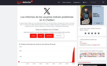 Twitter (X) restablecido tras dos horas de caída, la red social de Elon Musk ya funciona