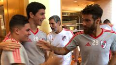 Quintero y Ponzio ya tienen el alta médica