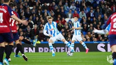 Real Sociedad 3 - Osasuna 1: resumen, goles y resultado