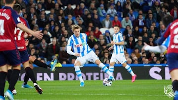 Real Sociedad 3 - Osasuna 1: resumen, goles y resultado