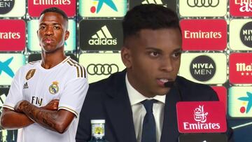 Rodrygo no pudo estar mejor: "¿Eres mejor que Vinicius?"