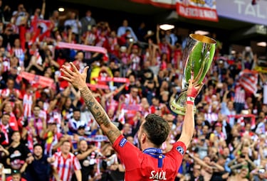 El 15 de agosto de 2018 Saúl dio en la prórroga la Supercopa de Europa al Atlético con un gol de volea, y que mejor que contra el eterno rival, el Real Madrid. Otro golazo más en la carrera de Saúl Ñiguez.