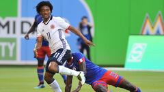 Juan Guillermo Cuadrado llegó en buen nivel a la Selección Colombia y lo demostró en el partido ante Haití, previo a la Copa América Centenario