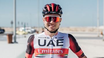 Hirschi, flamante fichaje del UAE Team Emirates.