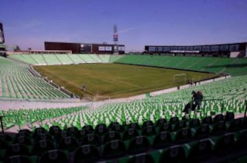 Los estadios inaugurados en los torneos cortos de la Liga MX