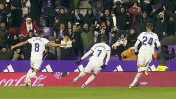 21/12/19 PARTIDO PRIMERA DIVISION
 REAL VALLADOLID - VALENCIA
 GOL 1-0 GUARDIOLA ALEGRIA 