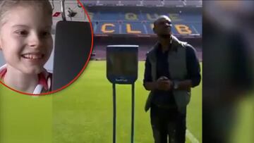 Un ejemplo: así de feliz hizo Abidal a un niño enfermo