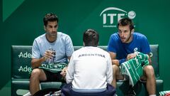 Zeballos no entrenó: Mayer y González repetirán en el dobles