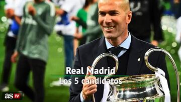 Los 5 candidatos para dirigir al Real Madrid