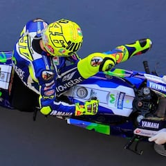 Rossi: un chasis y basculante que aún no tiene Lorenzo