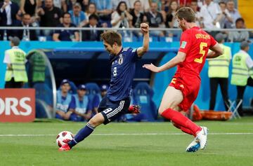 0-1. Genki Haraguchi marcó el primer gol.