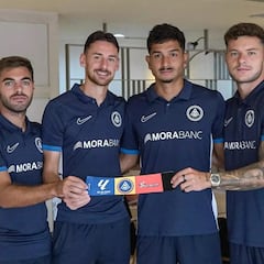 Ratti, Million, Village e Leng emprestam, capitão