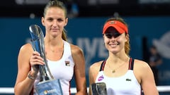 Pliskova se corona campeona en Brisbane al vencer a Cornet