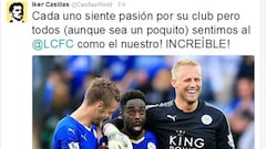 Iker Casillas, Leicester's latest fanboy