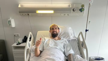 Saveljich, intervenido de su lesión de rodilla