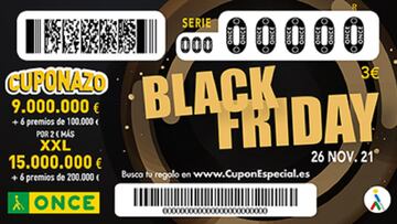Cuponazo Black Friday de la ONCE: comprobar los resultados del sorteo de hoy, viernes 26 de noviembre