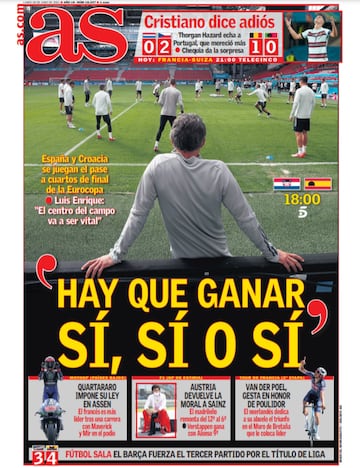 Las portadas de AS de junio