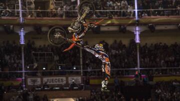 Levi Sherwood en el Red Bull X Fighters 2017.