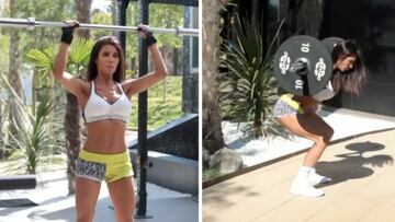 Pilar Rubio consigue medio millón de visitas con este vídeo entrenando