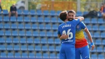 Andorra 3 - Ponferradina 0: resumen, resultado y goles