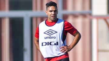 Falcao es bien valorado por el técnico del Rayo Vallecano, Francisco.