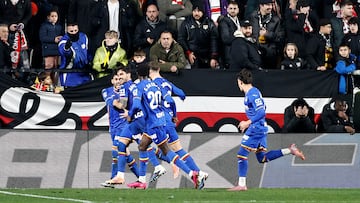 02/01/26 PARTIDO PRIMERA DIVISION
RAYO VALLECANO - GETAFE
ALEGRIA GOL 1-1 MAURO ARAMBARRI