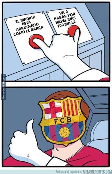 Aluvión de memes tras la relación Mbappé - Barça