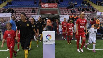 El Atlético de Madrid se midió al Eskilstuna United DFF en Suecia.