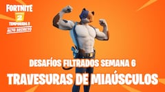 Fortnite: desafíos filtrados de Travesuras de Miaúsculos Semana 6