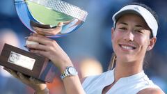 Muguruza: "En el torneo tuve rivales d¨ªficiles y me he encontrado bien con mi tenis"
