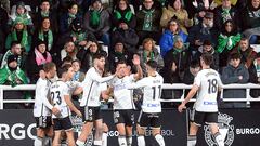 Resumen y goles del Burgos vs Racing de Ferrol, jornada 26 de LaLiga Hypermotion