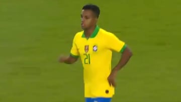 Real Madrid: Rodrygo makes full debut for Brazil against Argentina