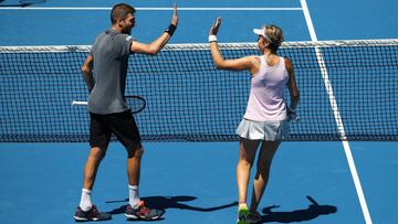 María José Martínez, a las semifinales de dobles mixtos