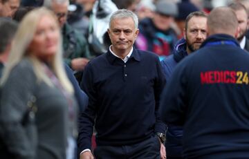 José Mourinho ahead of his first game in charge at Tottenham Hotspur.