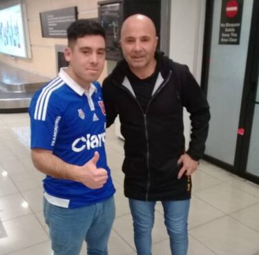 Jorge Sampaoli sorprende con una visita a Chile