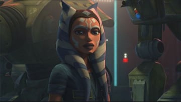 Ahsoka Tano in The Clone Wars.