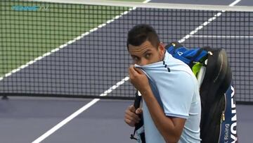 El tenis ya no soporta a Kyrgios: así le pitaron tras su última actitud infantil en Shangai