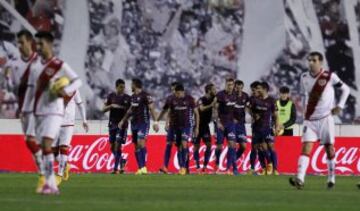 Celebración de los jugadores del Éibar.