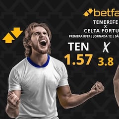 CD Tenerife vs. Celta Fortuna: horario, dónde ver, pronósticos y clasificación