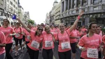 La Carrera de la Mujer de Madrid en 2014.