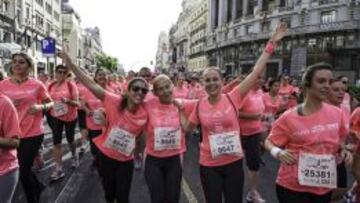 La Carrera de la Mujer de Madrid en 2014.