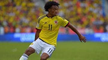 Juan Guillermo Cuadrado motivado para los partidos frente a Paraguay
