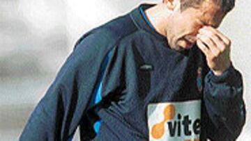 <b>CON PROBLEMAS</B>. Tamudo tiene faringitis. Lo está pasando mal.