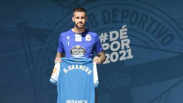 Borja Granero se presentó con el Deportivo