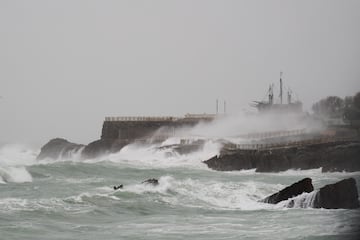 Fuerte oleaje en Cantabria