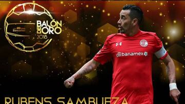 Rubens Sambueza gana el Balón de Oro de la Liga MX
